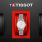 Reloj Mujer Everytime Pequeño Acero y Blanco T1092101103100