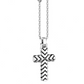 Collana Uomo in Argento con Croce EXC614