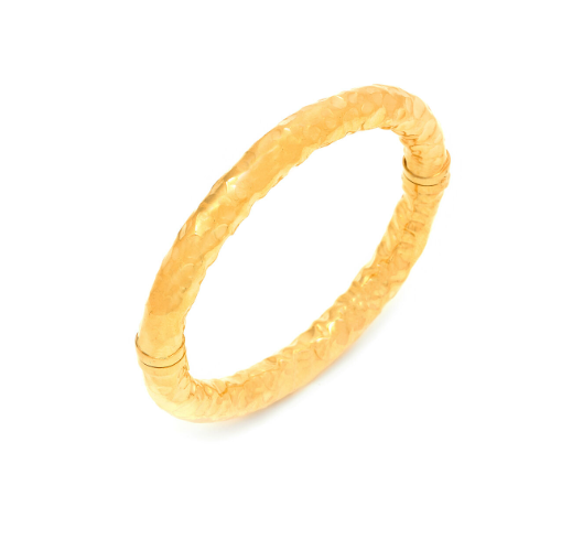 Brazalete Mediano Dorado Piedra 11681