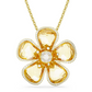 Pendente Florere Fiore Grande Giallo 5650562
