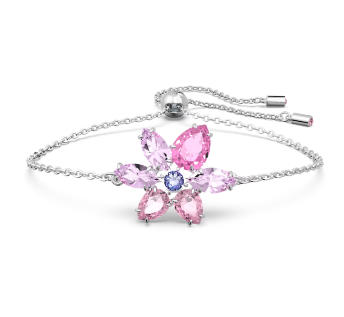 Pulsera Gema Flor Rosa 5658396