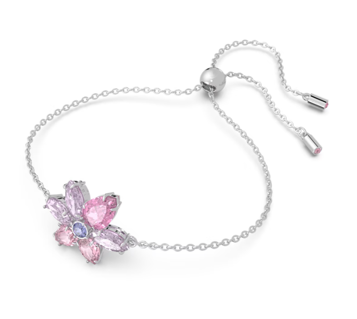 Pulsera Gema Flor Rosa 5658396