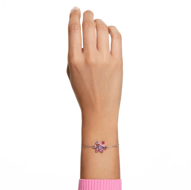 Pulsera Gema Flor Rosa 5658396