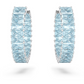 Pendientes Aro Matriz Azul 5659037