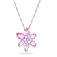 Colgante Gema Flor Rosa 5662493