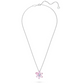 Colgante Gema Flor Rosa 5662493
