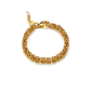 Bracciale Bizantina Piccola Dorato 08154