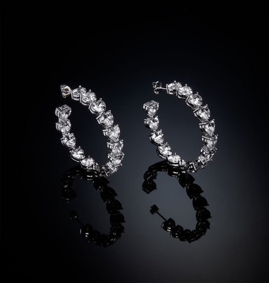 Orecchini Hoops Infinity Love Big J19AUV29