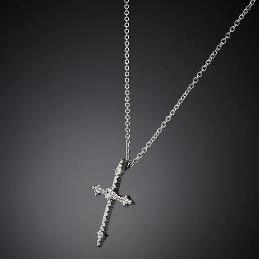 Collana Croci Gothic Cross J19AWC07