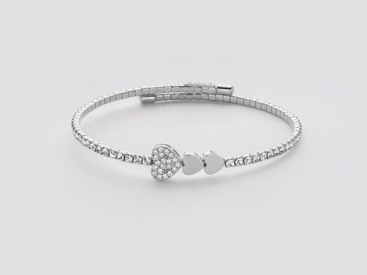 Bracciale Design Con Cuori KBRD1536B