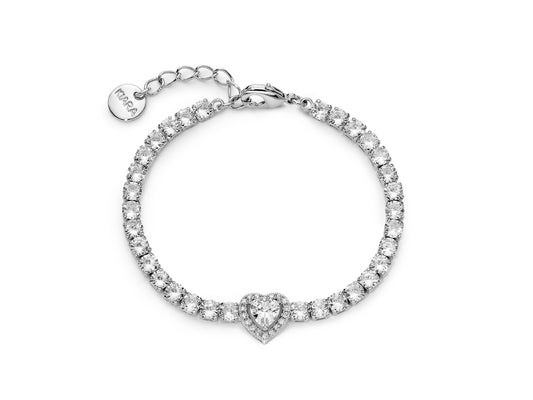 Pulsera Basik Cristal Blanco KBRD1782B