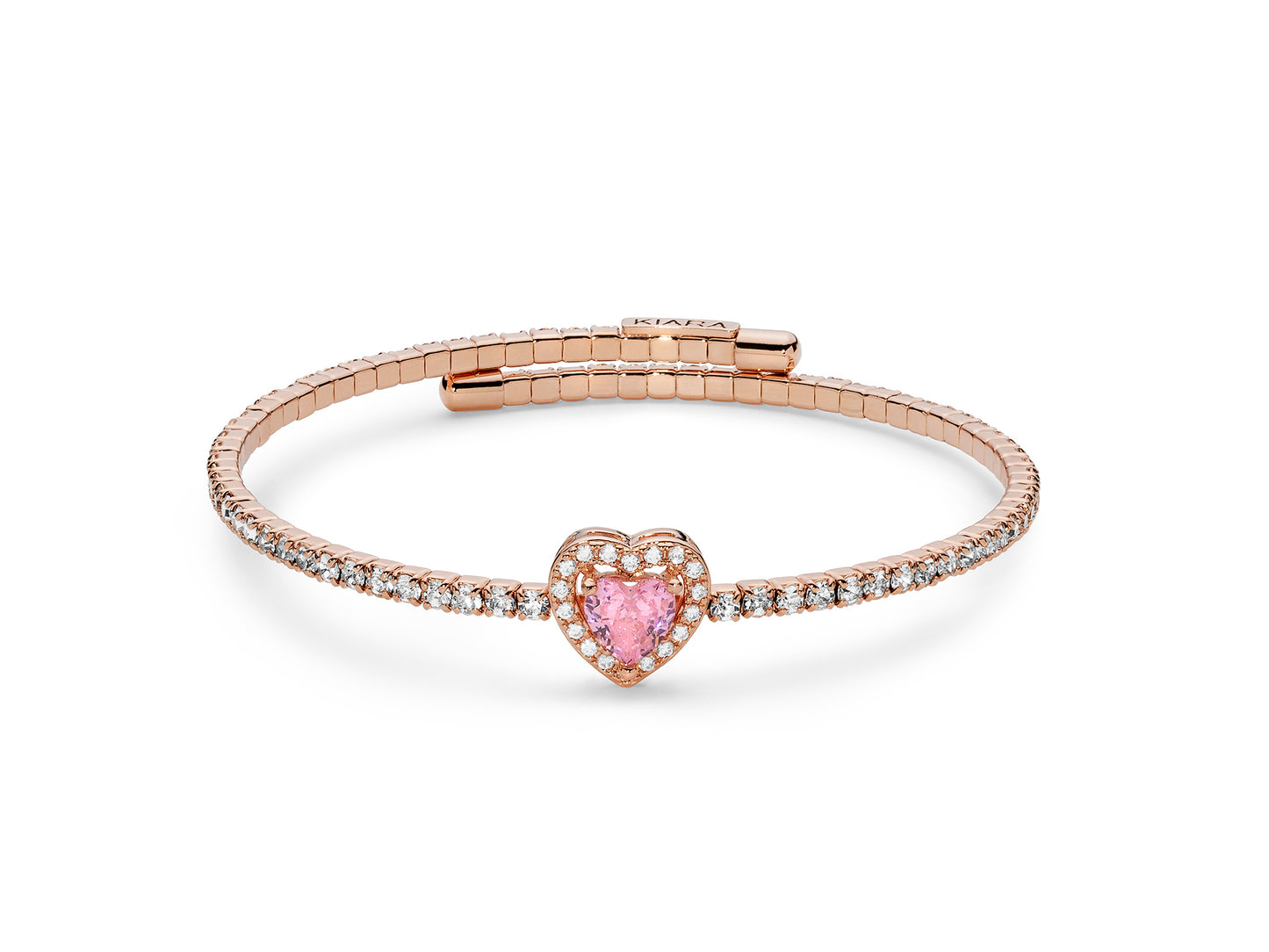 Bracciale Basik Con Cuore Rosa KBRD1787R