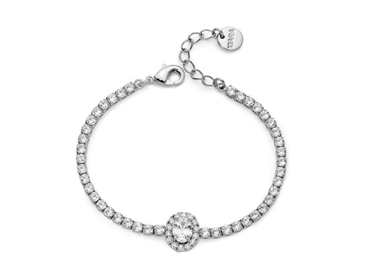 Pulsera Basik Cristal Blanco KBRD1788B