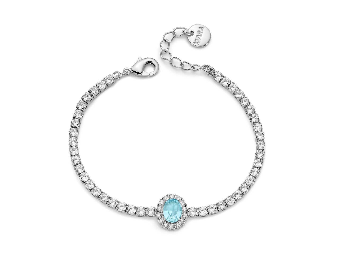 Pulsera Basik Cristal Azul KBRD1789B