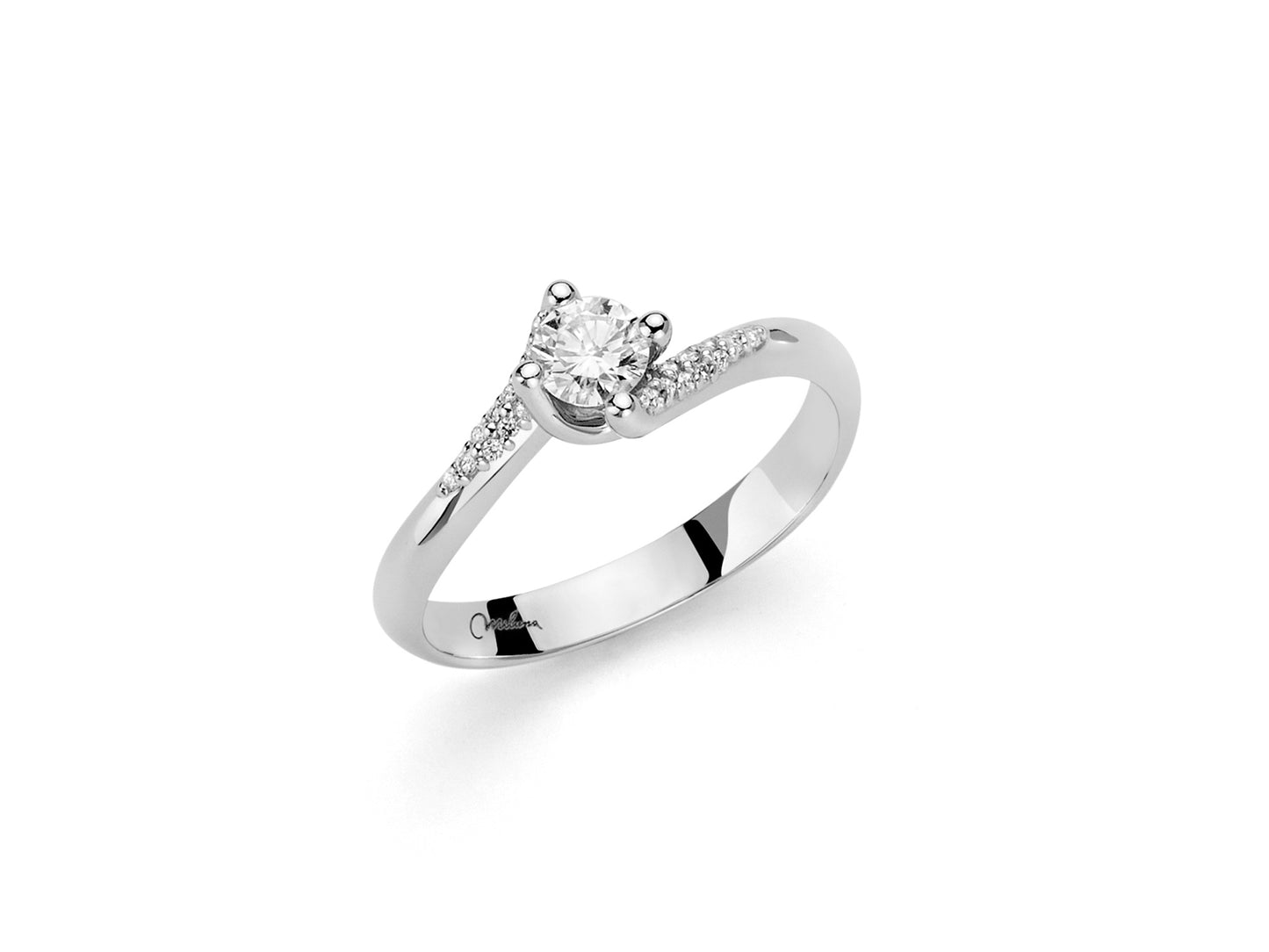 Anillo solitario de diamantes LID3297-024G7