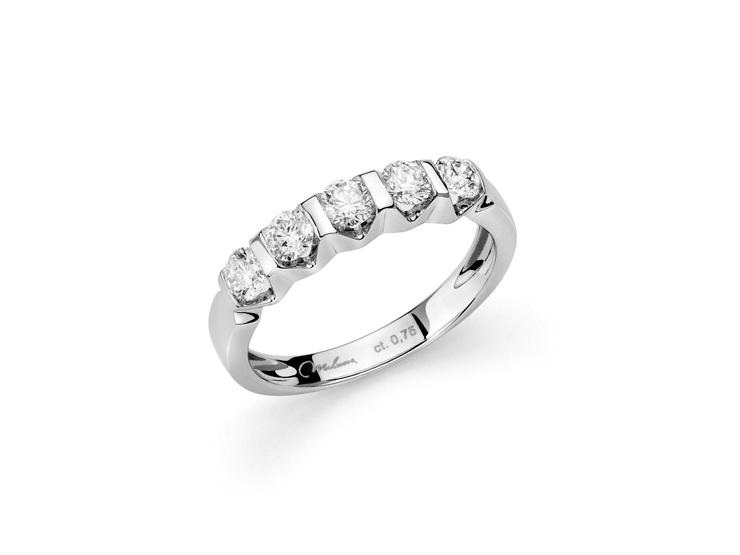 Anillo de diamantes premium LID3374-075G7