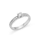 Anillo Solitario con Diamantes LID3498-018G7