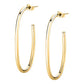 Pendientes Círculo Criollo Dorado SAVN04