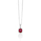 Collier Premium Gemme Rubino con Diamanti CLD4195