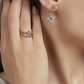 Pendientes Pink Starlet Con Estrella De Turmalina 563557