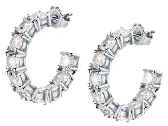 Orecchini Cerchio in Argento SAIW119