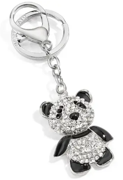 Portachiavi Magic con Panda e Zirconi SD0338
