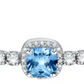 Bracciale Precious Silver e Gemma Blu SAIW112