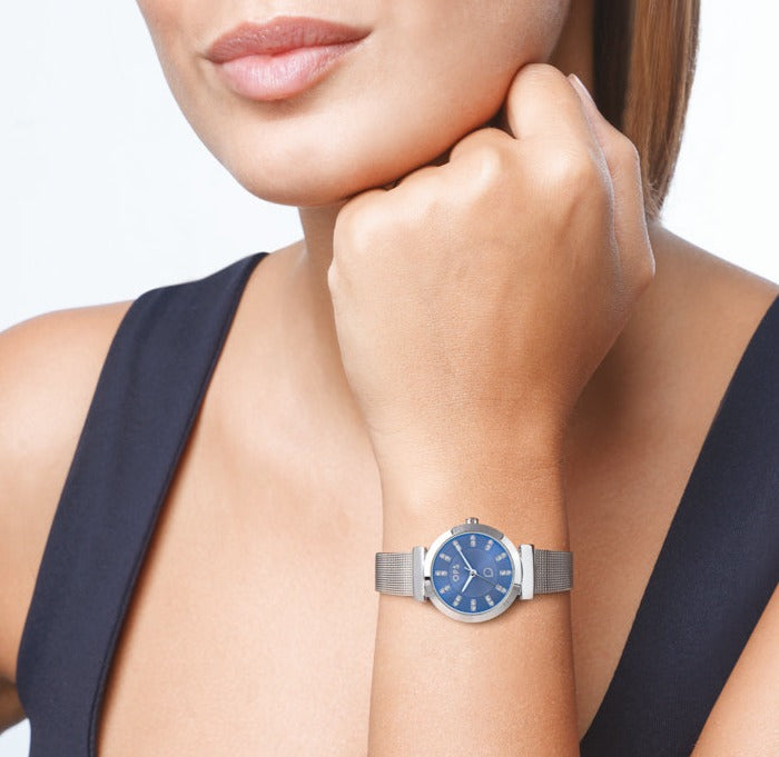 Reloj Florence Glam Azul Claro Mujer OPSPW-906