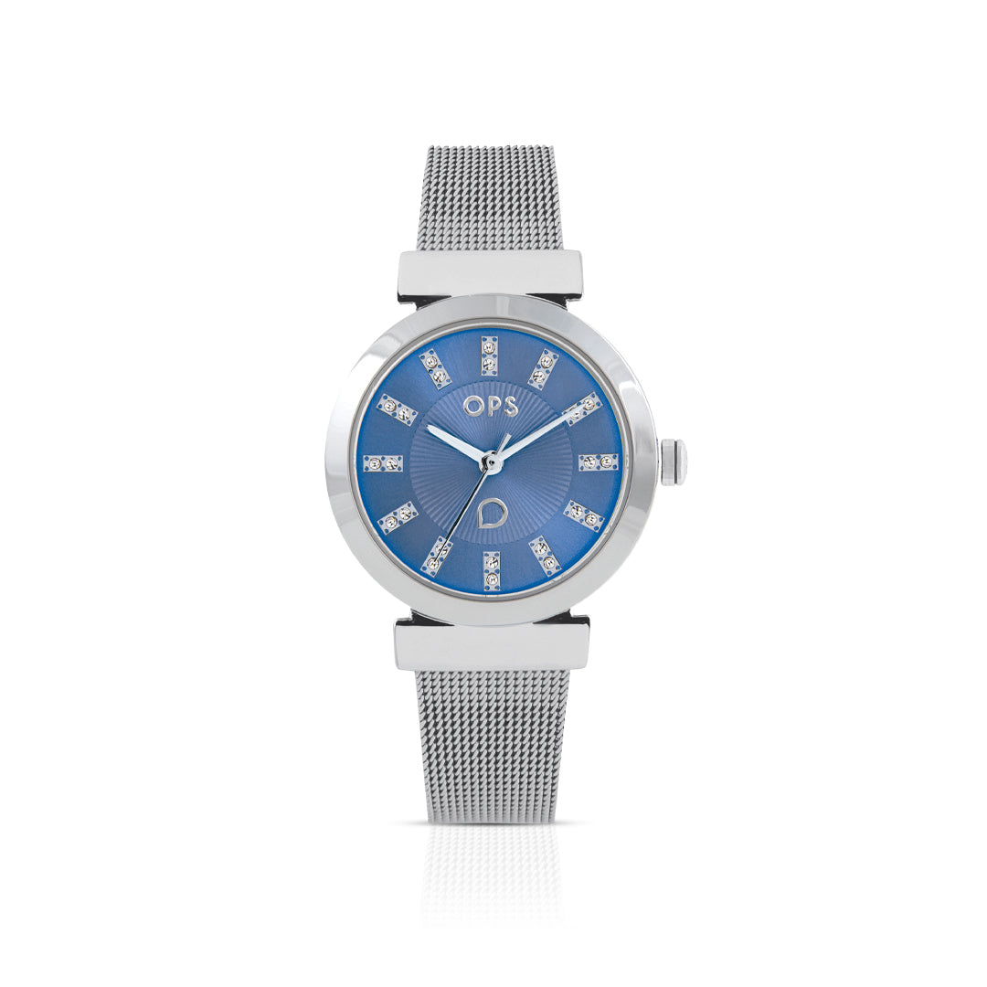 Reloj Florence Glam Azul Claro Mujer OPSPW-906