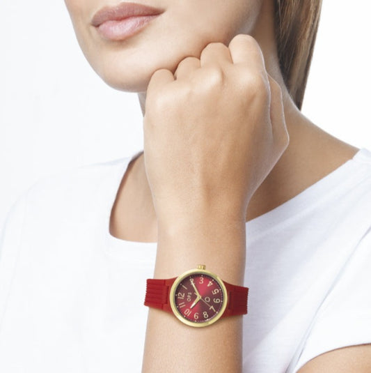 Reloj Mujer Rojo Cereza OPSPW-925