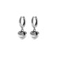 Orecchini I Sogni Son Desideri Clips Cuore Rodio OR-EF 02 STE RH