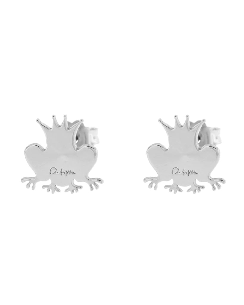 Pendientes I Sogni Son Desideri Frog Prince Rodio OR-LOBO RAN RH