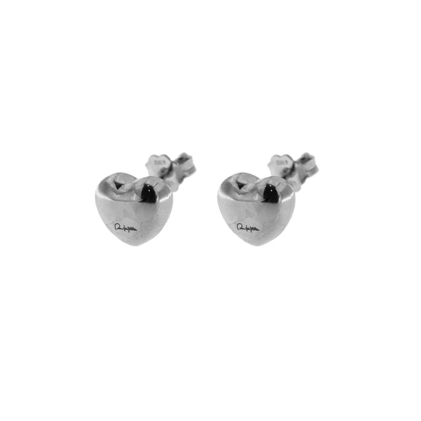 Pendientes Lóbulo Corazón Rodio OR-EF 01 CUO RH