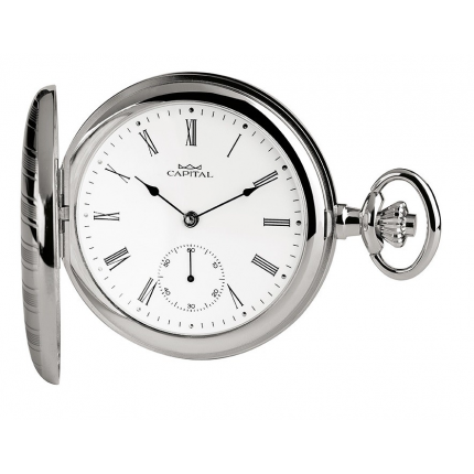 Reloj de bolsillo para hombre Prestige Movimiento de cuerda manual TC142-B2 
