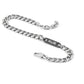 Bracciale Uomo 4US Catena Inserto Nero 4US 4UBR4394