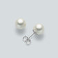 Pendientes gemelos de perlas de Akoya de 7 mm PAA657BN