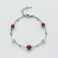 Pulsera Coral Rojo Tierra y Mar 7mm PBR3017