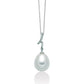 Collier con Diamante e Perla 10mm PCL5854X
