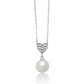 Collier Perla 8.5mm con Cuore PCL6168