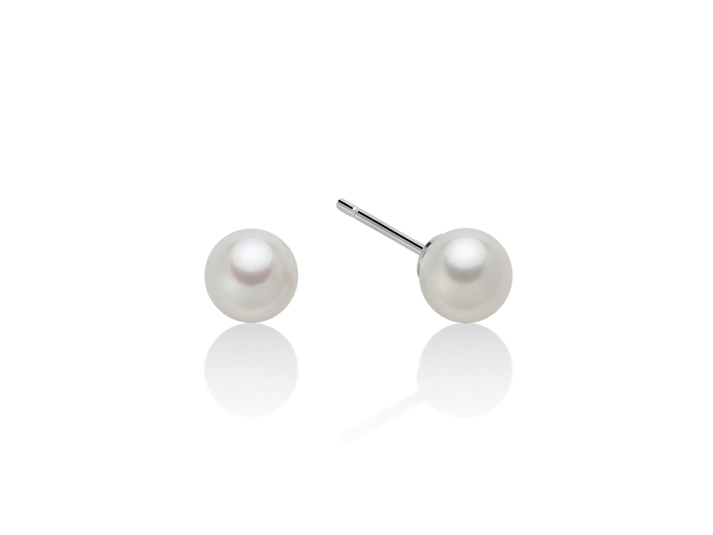 Aretes de perlas gemelas 6mm PPN665BMV3