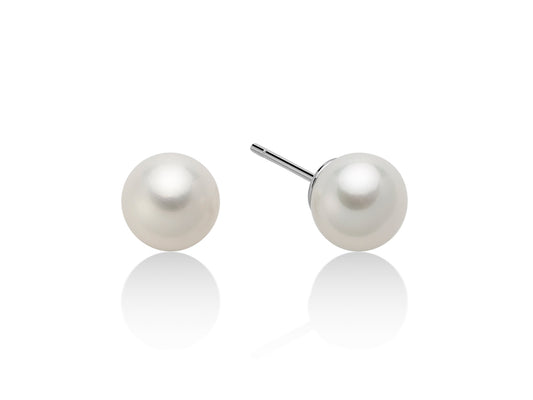 Aretes de Perlas Gemelas 9,5 mm PPN995BM