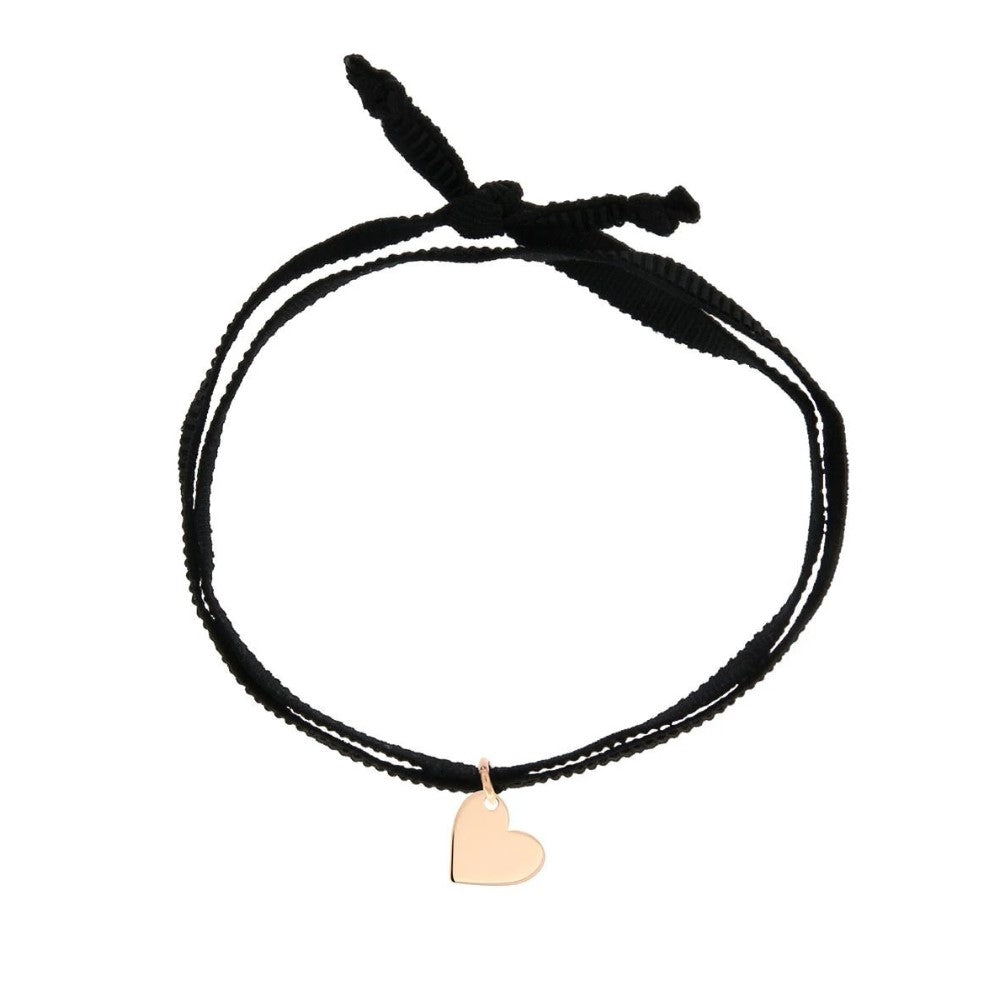 Pulsera de tela Dreams Son Desires Pink Heart BR-HIP CUO