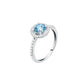Anello Tesori Perla Acquamarina SAIW97
