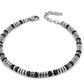Bracciale Uomo Ematite Nera ABR608N