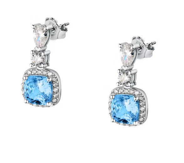 Pendientes con Piedra Azul SAIW110