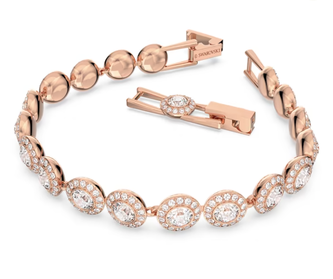 Pulsera de cristal transparente Rosato 5240513