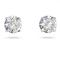 Pendientes Plata Con Piedra Blanca 5408436