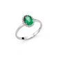 Anillo Le Gemme con diamantes naturales y esmeraldas LID3279 