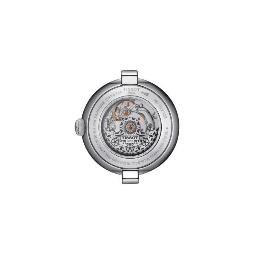 Orologio Donna Bellissima Automatic In Acciaio e Bianco T1262071101300