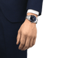 Reloj Gentleman Hombre Acero Y Azul T1274101104100